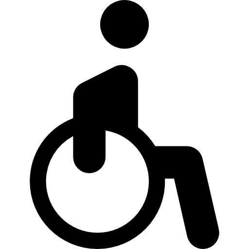 a man in a wheelchair